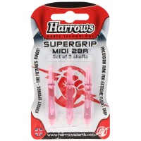 Harrows Supergrip Midi 2BA,3er Set, rose
