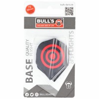 Bull&#39;s Dartflight, A-Standard, rote Ringe, 3 Stück
