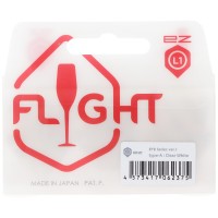 EZ L-Flights, Integrated Champagne Ring, Clear White R