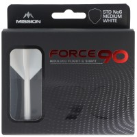 Force 90, Flight & Shaft System, medium, No.6, weiß