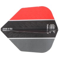 Target Vision Ultra Vapor 8 schwarz-rot, Std. 6, Dartflight, 3 Stück