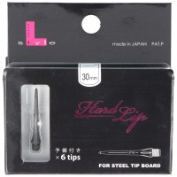 L-Style Hardlip, 30mm, schwarz, 6 Stück