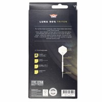 Steeldart Luna Triton, silber schwarz, 90%, 23gr