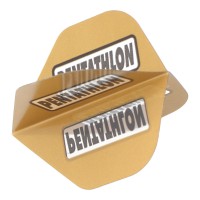 Pentathlon HD100 Dart Flights, gold bronze, 3 Stück