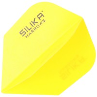 Harrows Silika Dartflight, Kristall-Beschichtung, Std., No6, gelb