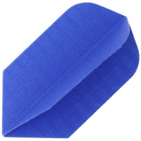 Nylonflight Slim blau, Dartflight Stoff, 3 Stück