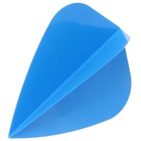 Kiteflight aus Kunststoff, blau, 3 Flights
