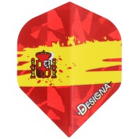 Designa Dartflight Hologram, Std., Spanien, 3 Stück