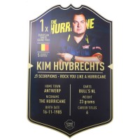 Kim Huybrechts Player Card 59 x 37 cm