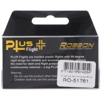 ROBSON PLUS DIMPLED WHITE NO.2 DART FLIGHTS