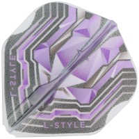 L-Style EZ L-Dartflight, Origin Series, Clear White purple
