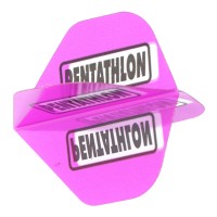 Pentathlon HD100 Dart Flights, lila, 3 Stück
