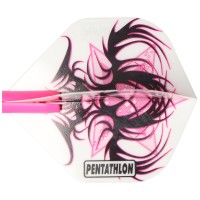 Pentathlon Flight Spinne rosa, 3 Stück