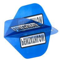Pentathlon HD100 Dart Flights, dunkelblau, 3 Stück