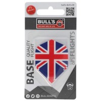 Bull&#39;s Base Flights A-Std., British, 3 Stück