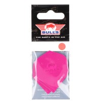 Bulls Dartflight Fortis 150 Micron, Standard, pink, 3 Stück