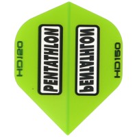Pentathlon HD150 Dart Flights, grün, 3 Stück