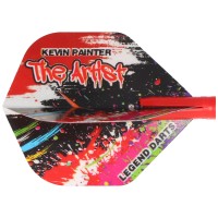 Kevin Painter Dart Flights - Std - No2 - The Artist