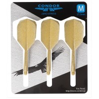 Condor Dartflight Zero Stress Glitter, Standard Gr. M, medium, Gold, 27,5mm