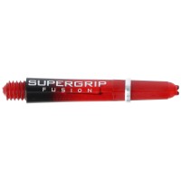 Supergrip Fusion Dart Shaft schwarz rot, short