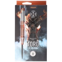 Toro, Steeldart, Silber & Bronze, 90% Tungsten, 23 Gramm