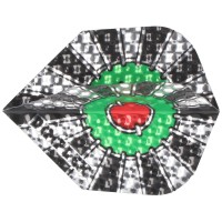 Dimplex Dart Flights Bullseye, Standard, 3 Stück