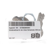 Zylinderschloss für den Löwen Dartautomat, 28,6 mm