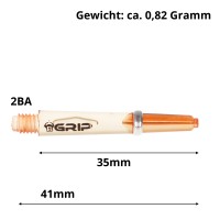 B-Grip Schaft-2 Short S 35mm orange