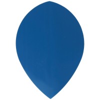 Pearflight aus Kunststoff, blau, 3 Flights