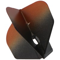 L-Style TwoTone L3Pro Shape, schwarz/orange, 3 Stück