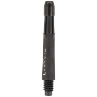 L-Style Schaft Carbon, 19mm, schwarz, 3 Stück