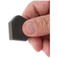Finger Grip Wachs für Dart, Flightform, Farbe schwarz, 1 Stück