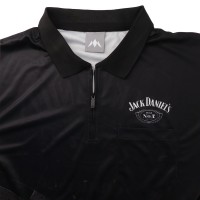 Jack Daniels Soft Feel Dartshirt, Logo Design, schwarz, Gr. 3XL