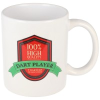 Tasse 100% High Quality Dart Player - 9 Darters, Keramik