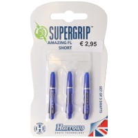Harrows Supergrip Short, 2BA,3er Set, blau