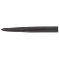 Steeldart Spitzen glatt mit Längsrille 19mm, schwarz, 42mm
