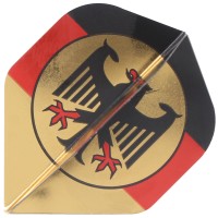 Deutschland Flight Schwarz Rot Gold mit Adler, 3 Stück