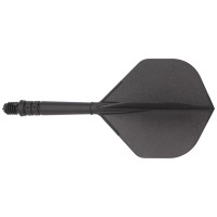 Fenix Dart Flight und Shaft, All-In-One System, schwarz, 28mm