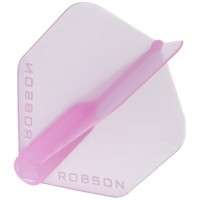 Robson Plus Flight, Standard 6, kristallklar pink, 3 Stück