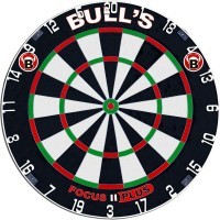 BULL&#39;S Focus II Plus Bristle Dart Board | 45,5 cm