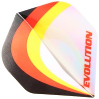 EVO Dartflight, schwarz-rot-gold, 3 Stück