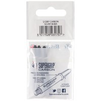 Harrows Supergrip Carbon Dart Shaft medium 47,5mm, schwarz