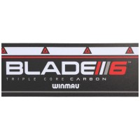 Abwurflinie Blade6 triple core carbon, Blade 6 Oche Line 8764