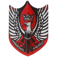 Triad Flight Adler Eagle Crown, rot, 3 Stück