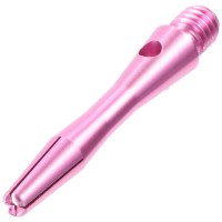 Aluminium Dart Shaft Pink, Extra Short, 3 Stück