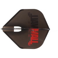 Martin Schindler The Wall L-Style Signature Darts Flights pro L1 schwarz rot