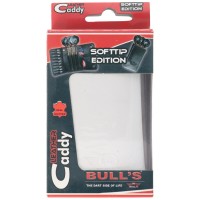 Darttasche für 3 Dartpfeile Retro Caddy Case Soft, weiß