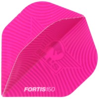 Bulls Dartflight Fortis 150 Micron, Standard, pink, 3 Stück