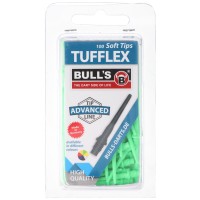 Bull&#39;s Tufflex Dartspitzen, 26mm, lang, grün, 100 Stück