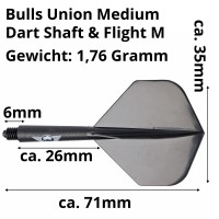 Bulls Union Flight System No.2 schwarz Medium